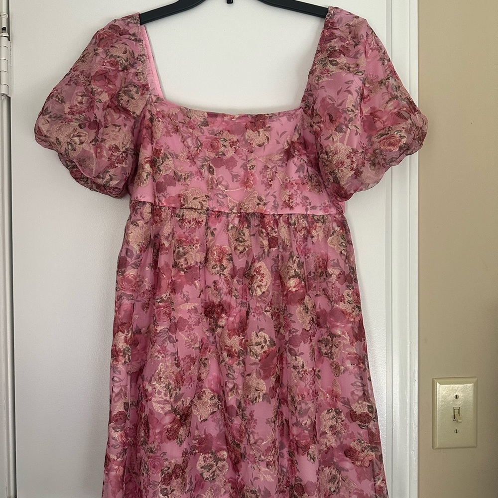 Francesca's Pink Dress